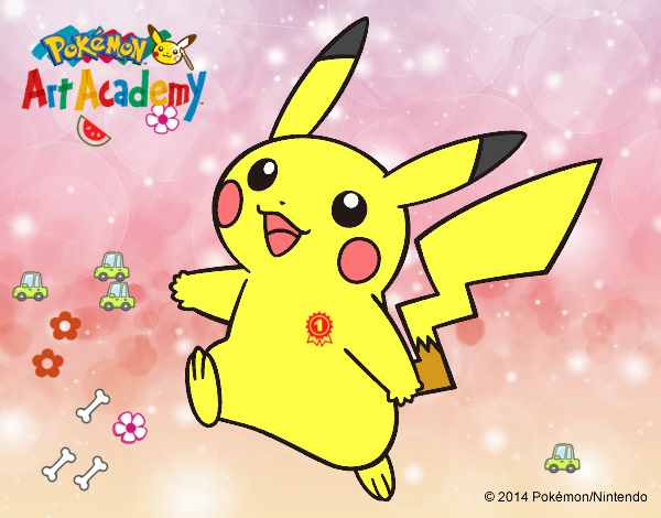 Pikachu en Pokémon Art Academy