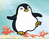 Pingüino bailando