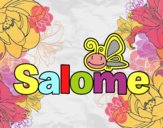 Dibujo Salome pintado por salomerua
