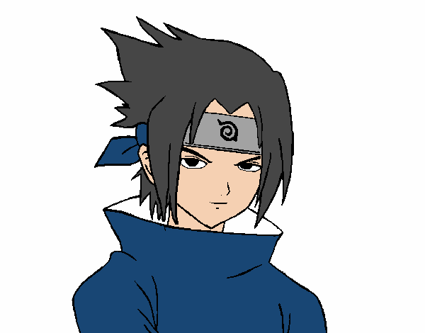 Sasuke enfadado