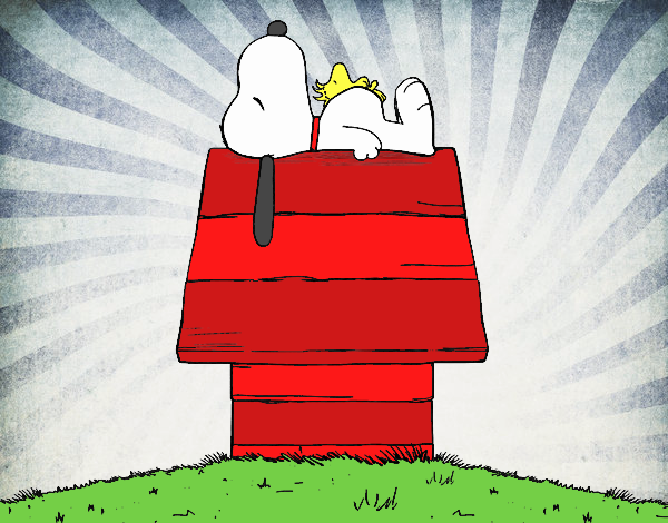 Snoopy durmiendo