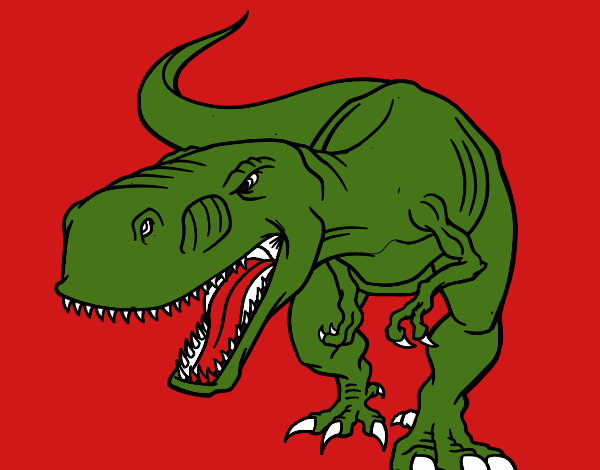 Tiranosaurio Rex enfadado