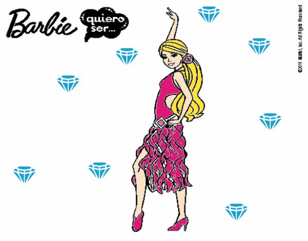 Barbie flamenca