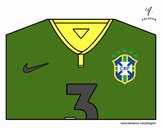 Camiseta del mundial de fútbol 2014 de Brasil