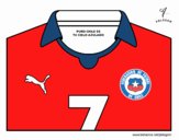 Camiseta del mundial de fútbol 2014 de Chile