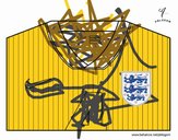 Camiseta del mundial de fútbol 2014 de Inglaterra