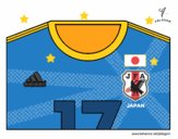 Camiseta del mundial de fútbol 2014 de Japón