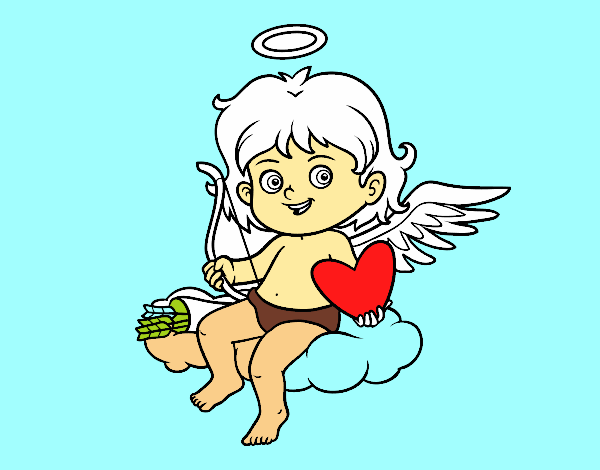 Cupido en una nube