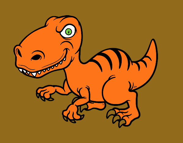 Dinosaurio velociraptor