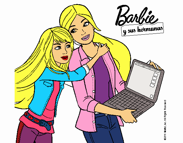 El nuevo portátil de Barbie