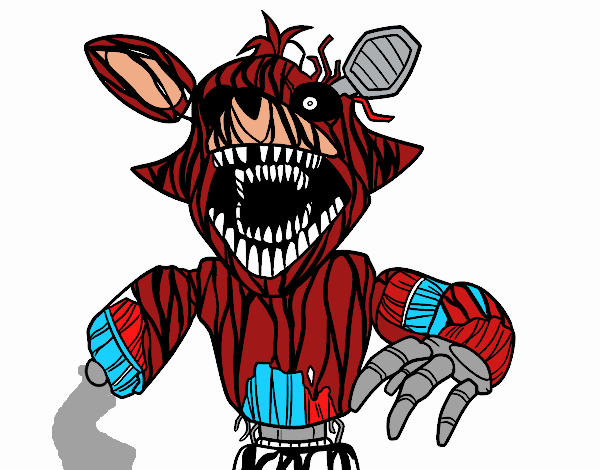 Foxy terrorífico de Five Nights at Freddy's