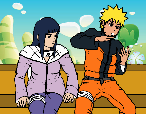 Hinata y Naruto