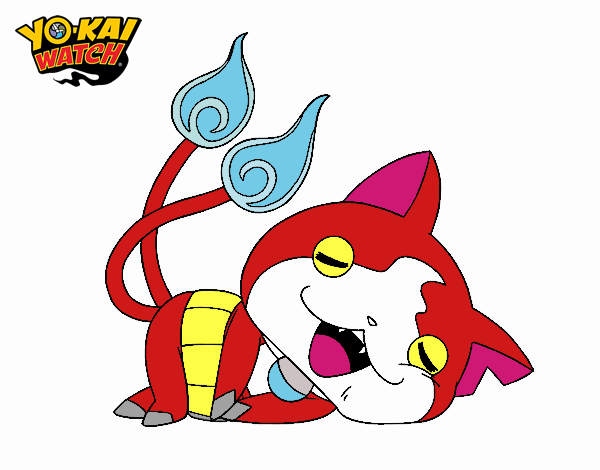 Jibanyan tumbado