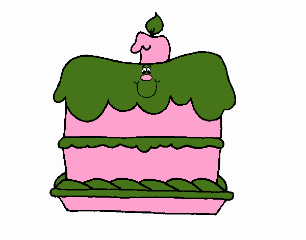 Pastel de cumpleaños