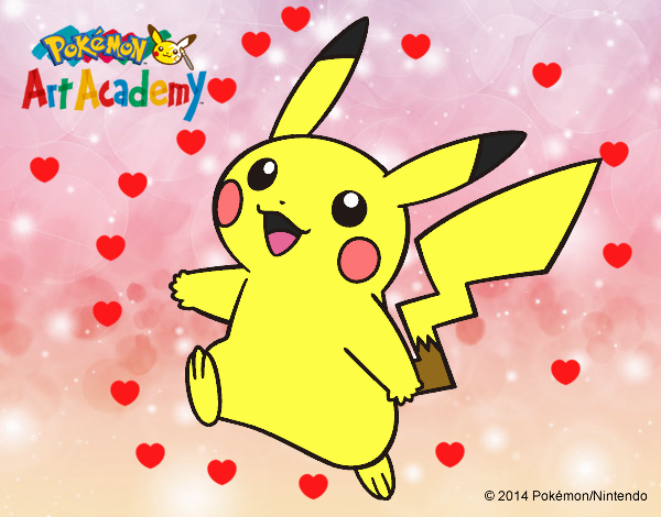 Pikachu en Pokémon Art Academy