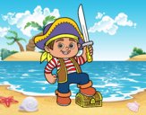 Un niño pirata