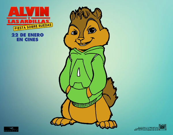 ALVIN CON BUSO VERDE