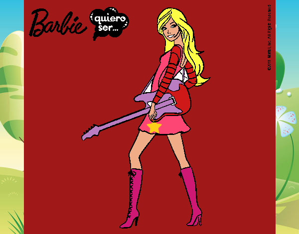 Barbie la rockera