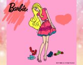 Barbie y su colección de zapatos