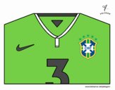 Camiseta del mundial de fútbol 2014 de Brasil