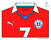 Camiseta del mundial de fútbol 2014 de Chile