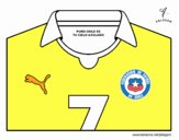 Camiseta del mundial de fútbol 2014 de Chile