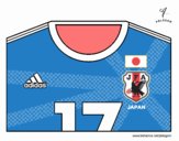 Camiseta del mundial de fútbol 2014 de Japón