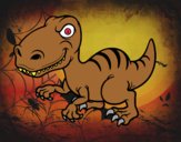 Dinosaurio velociraptor