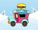 Food truck de hamburguesas