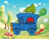 Food truck de pizza