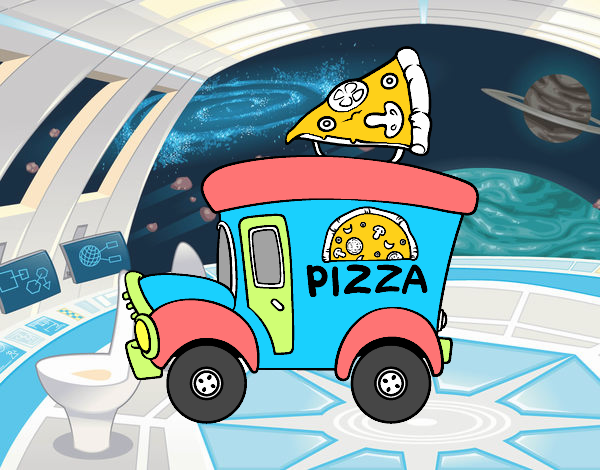 Food truck de pizza