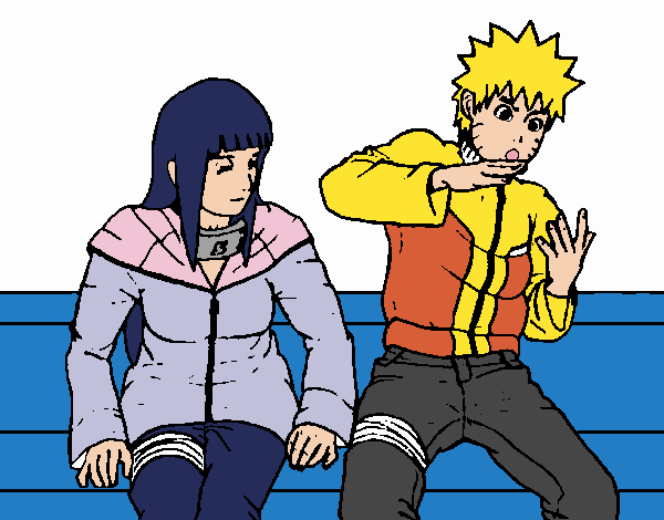 Hinata y Naruto