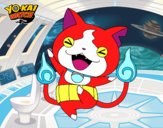 Jibanyan feliz