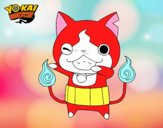 Jibanyan guiñando el ojo