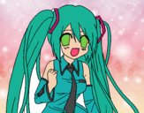 Miku Hatsune vocaloid