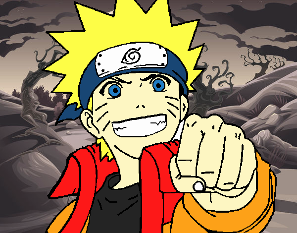 Naruto alegre