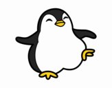 Pingüino bailando