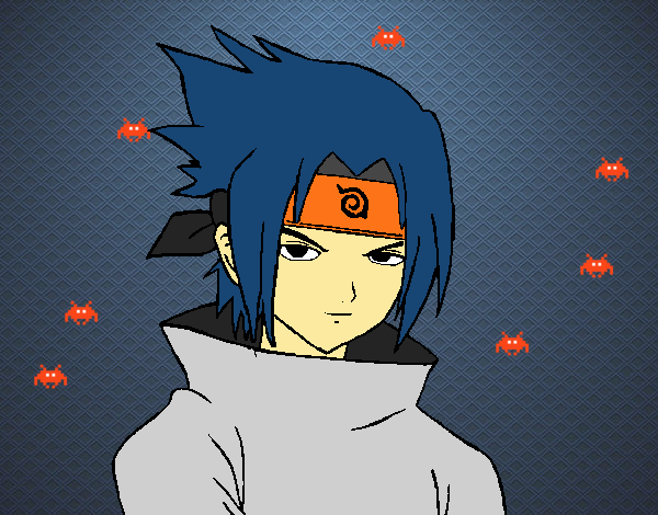 Sasuke enfadado