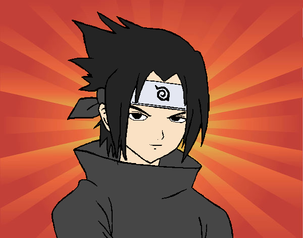 Sasuke enfadado