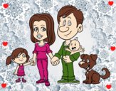Dibujo Una familia unida pintado por Sosa2005