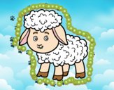 Dibujo Una ovejita pintado por Joddy