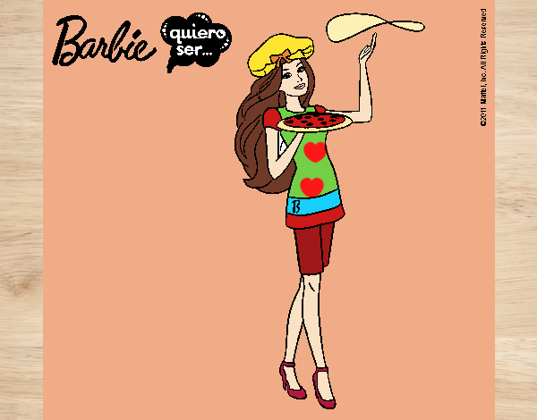 Barbie cocinera