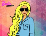 Barbie con gafas de sol