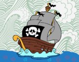 Barco de piratas