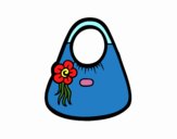 Bolso con flor