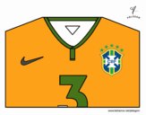 Camiseta del mundial de fútbol 2014 de Brasil