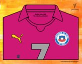 Camiseta del mundial de fútbol 2014 de Chile