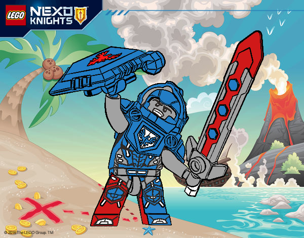 Clay lider de los Nexo Knights