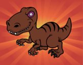 Dinosaurio velociraptor