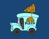 Food truck de pizza